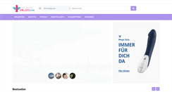 Desktop Screenshot of dildo.de
